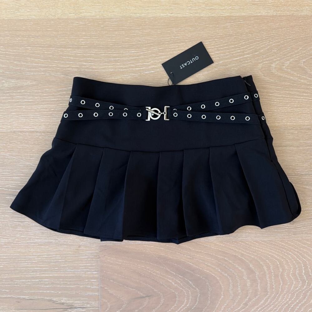 Outcast Aimee Mini Skirt Size M in Black